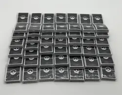 Lot of 50 Packs of Sleeves Black Classic Collection Pokemon Pokeball - Image 1