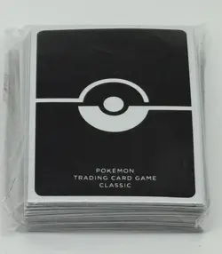 Lot of 50 Packs of Sleeves Black Classic Collection Pokemon Pokeball - Image 2