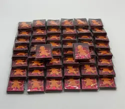 Lot of 50 Packs of Sleeves Charmander Obsidian Flames Pokemon Pokeball - Image 1