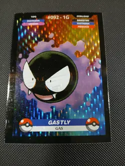 Pokemon 2024 Crealaser Database Peru Holo Gastly 092 US Seller - Image 1