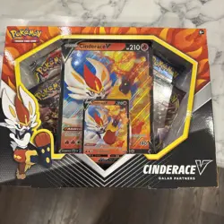 Pokemon Cinderace V Galar Partners Box Sealed - Image 1