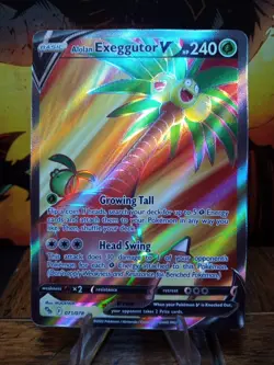 2022 Pokemon Go Alolan Exeggutor V #071 - Image 1