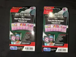 Two (2) Pokemon TCG Tinkaton ex Battle Decks (2023) *BRAND NEW/FACTORY SEALED* - Image 4