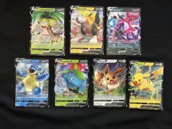 Pokemon SWSH Promo Card Lot Cards Holo Rare V Mp/Lp - Image 1