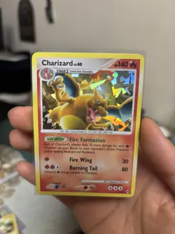 Charizard 1/99 Platinum Arceus Cracked Ice Holo Rare Pokemon Card LP - Image 1