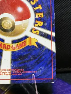 Pokemon Card Gengar #094 Fossil Holo Rare 1997 Japanese Old Back Vintage DMG - Image 5