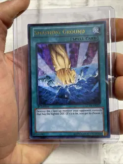 Yugioh! LP Smashing Ground LCYW-EN275 Ultra Rare 1st Edition Lightly Played Card - Image 1