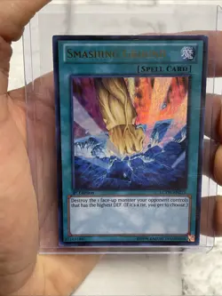 Yugioh! LP Smashing Ground LCYW-EN275 Ultra Rare 1st Edition Lightly Played Card - Image 2