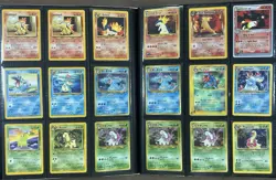 Vintage Pokemon Card Collection Lot Binder 155x Holos Shining Raichu, Charizards - Image 2