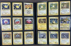 Vintage Pokemon Card Collection Lot Binder 155x Holos Shining Raichu, Charizards - Image 4