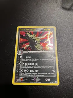 Pokemon Card Dark Tyranitar 20/109 STAMPED EX Team Rocket Returns Heavily Played - Image 1