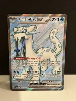 Chien-Pao EX 236/193 Sv02 Paldea Evolved Ultra Rare Holo Card - Image 1