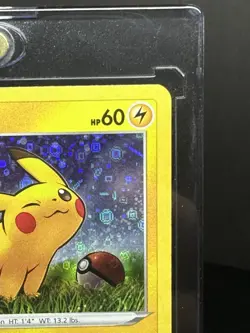 Pokemon Pikachu 25th Anniversary Card SWSH039 Holo General Mills Promo - Image 3