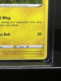 Pokemon Pikachu 25th Anniversary Card SWSH039 Holo General Mills Promo - Image 4