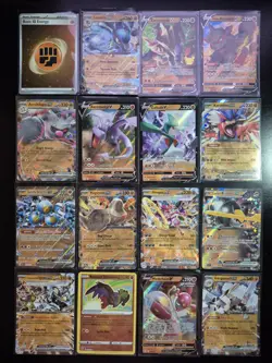 Lot of 16 FIGHTING Type EX V Pokemon Card Lot No Duplicates NM - Image 1