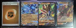 Lot of 16 FIGHTING Type EX V Pokemon Card Lot No Duplicates NM - Image 2