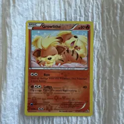 Growlithe RC4/RC25 Legendary Treasures Radiant Collection 2013 Pokemon Card VLP - Image 1