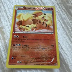 Growlithe RC4/RC25 Legendary Treasures Radiant Collection 2013 Pokemon Card VLP - Image 3