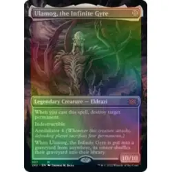 FOIL ULAMOG, THE INFINITE GYRE (BORDERLESS) Double Masters 2022 Magic MTG CARD - Image 1