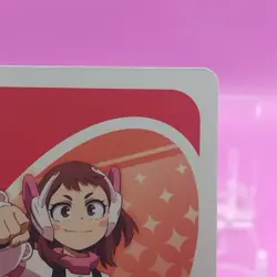Ochaco Uraraka / My Hero Academia Card Game UNO Japanese Toei Anime Rare RE b - Image 4