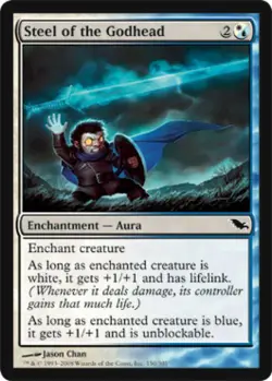 Steel of the Godhead - Heavy Play MTG Shadowmoor - Image 1
