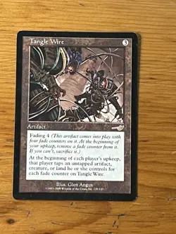 MTG - Magic the Gathering - Tangle Wire - Nemesis - Image 1