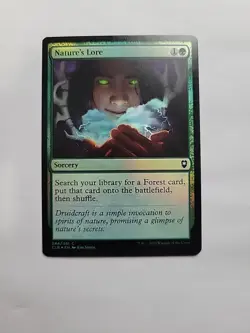 MTG - Nature's Lore _ CLB Foil Common #244 - Image 1