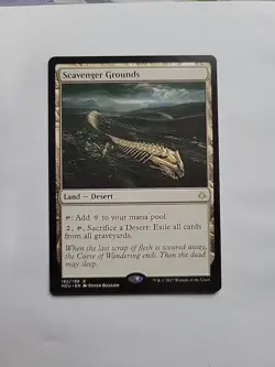 MTG - Scavenger Grounds Hour of Devastation Regular Rare #182 - Image 1