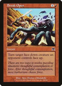 2002 Break Open Onslaught Magic the Gathering MTG Common NM/LP - Image 1