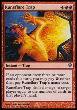 Runeflare Trap - Light Play MTG Zendikar - Image 1