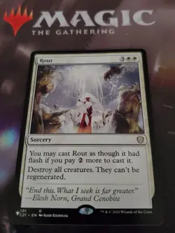 Mtg. 2x Rout (C21) The List Reprints. Pack Fresh - Image 1