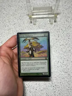 1x Elvish Champion Foil Moderate Play, English 8th Edition MTG Magic MP - Image 1