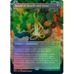 Foil Sword Of Hearth And Home (borderless) M/NM Magic MTG Modern Horizons 2 - Image 1
