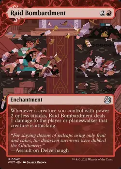 4x Raid Bombardment - NM - WOE: Enchanting Tales - SPARROW MAGIC mtg - Image 1