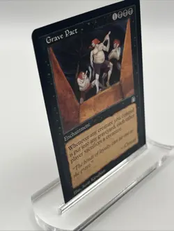 Grave Pact Stronghold 1998 Near Mint Never Played Mtg Magic The Gathering Cards - Image 2