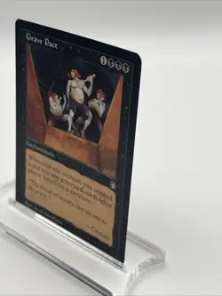 Grave Pact Stronghold 1998 Near Mint Never Played Mtg Magic The Gathering Cards - Image 3