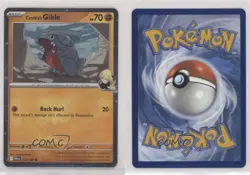 Cynthia's Gible (Cosmos Holo) Pokemon Destined Rivals (DRI) #102 5bn - Image 3