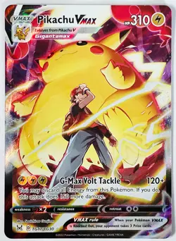Pokemon Pikachu VMAX TG17/TG30 Lost Origin - Image 1