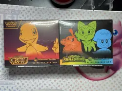 Pokemon Center Paldea Evolved And Obsidian Flames ETB - Image 1
