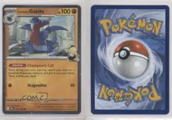 Cynthia's Gabite (Cosmos Holo) Pokemon Destined Rivals (DRI) #103 5bn - Image 3