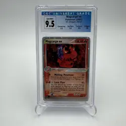 2003 Pokemon Magcargo ex EX Dragon Ultra Rare #95 CGC 9.5 Gem Mint - Image 1