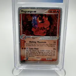 2003 Pokemon Magcargo ex EX Dragon Ultra Rare #95 CGC 9.5 Gem Mint - Image 3