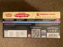 Pokemon PARADOX RIFT ROARING MOON POKEMON CENTER ELITE TRAINER BOX ETB SEALED - Image 4