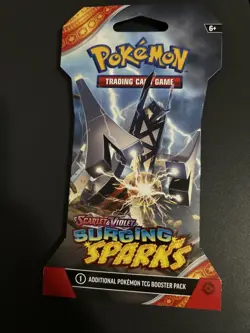 VERY HEAVY - 31.83g - Pokemon Surging Sparks Sleeved Booster Pack - SEALED! - Image 2