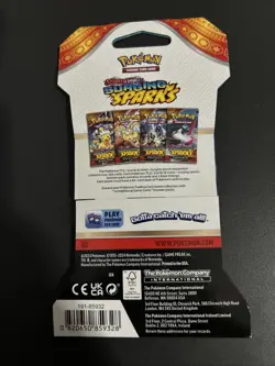 VERY HEAVY - 31.83g - Pokemon Surging Sparks Sleeved Booster Pack - SEALED! - Image 3