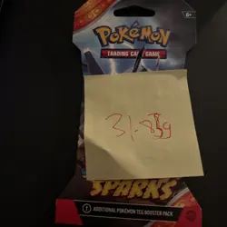 VERY HEAVY - 31.83g - Pokemon Surging Sparks Sleeved Booster Pack - SEALED! - Image 5