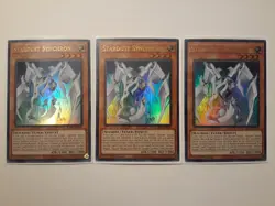 Yugioh | 3x | Stardust Synchron | MP22 | 1st Edition | Ultra Rare | Near Mint - Image 1