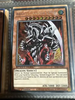 Yugioh Armed Dragon LV10 (Secret Rare) SGX3-ENI27 - Image 1