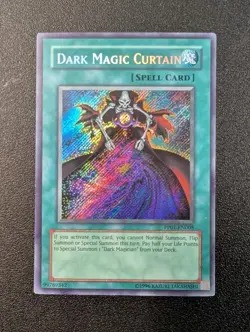 Dark Magic Curtain PP01-EN008 Secret Rare Yugioh LP - Image 1