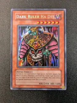 Dark Ruler Ha Des - MC1-EN006 - Secret Rare - Limited Edition Yugioh MP - Image 1